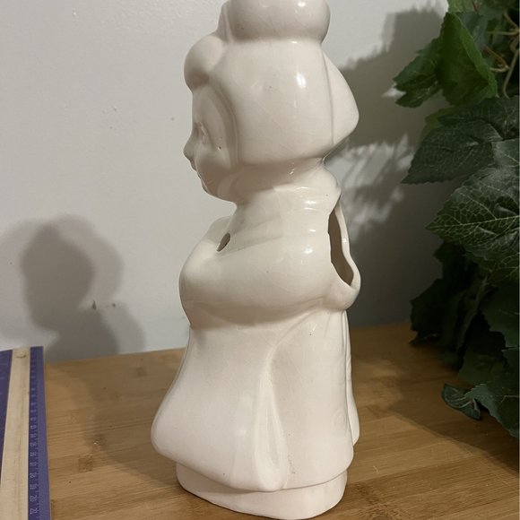 1996 Orchids Of Hawaii Vintage Geisha Girl White Ceramic Tiki Drink Mug - Picture 5 of 7